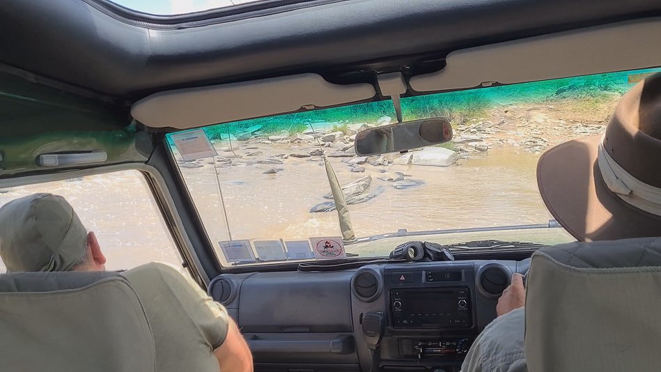 Rekero Crossing Fluss durchfahrt