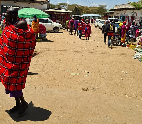 unterwegs in die Masai Mara
