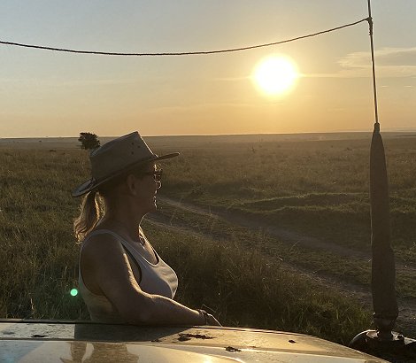 Sundowner in der Masai Mara