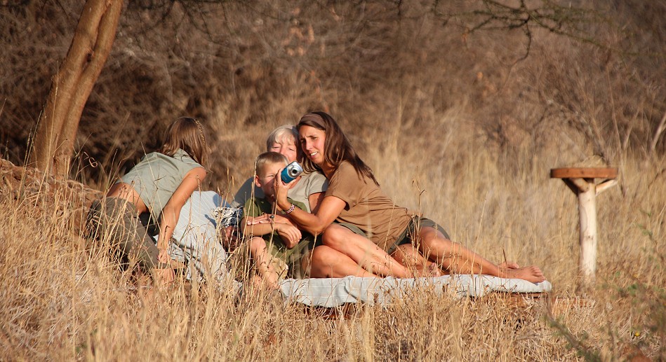 relaxen im Amboseli Bush Camp