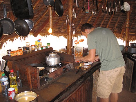 Morgens im Amboseli Bush Camp