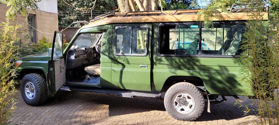Unser Land Cruiser für die nächsten dreieinhalb Wochen