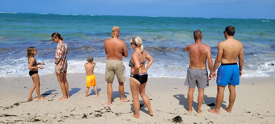 Bei Freunden am Jumba Beach / Wtwapa