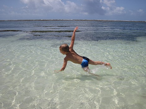 am Kuruvitu Beach