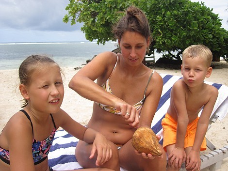 am Kuruvitu Beach