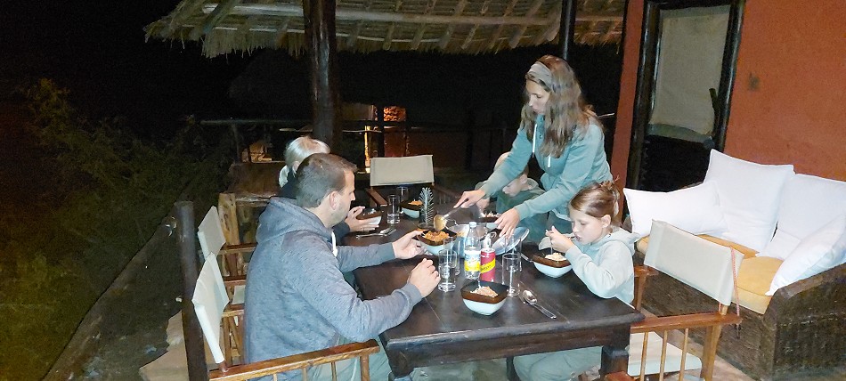 Selbstversorgung in den Leopards Lair Cottages