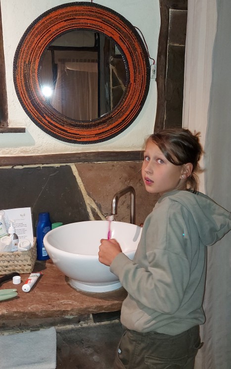 Selbstversorgung in den Leopards Lair Cottages