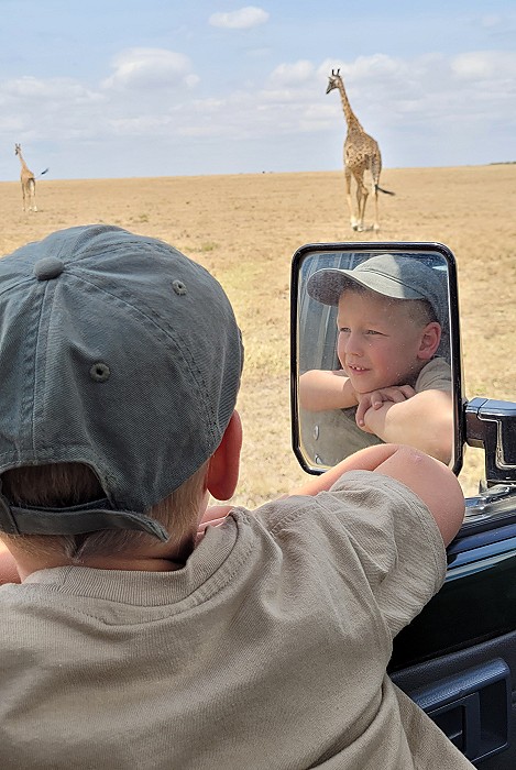 Malik und die Masai Giraffen