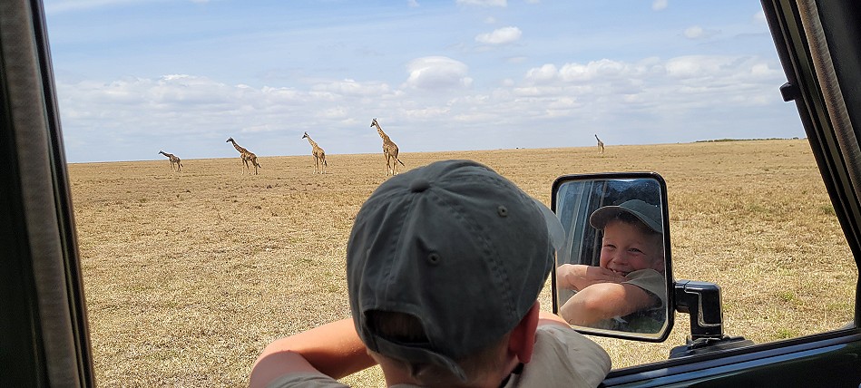 Malik und die Masai Giraffen