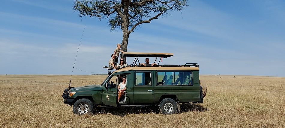 Frühstück im Busch der Masai Mara