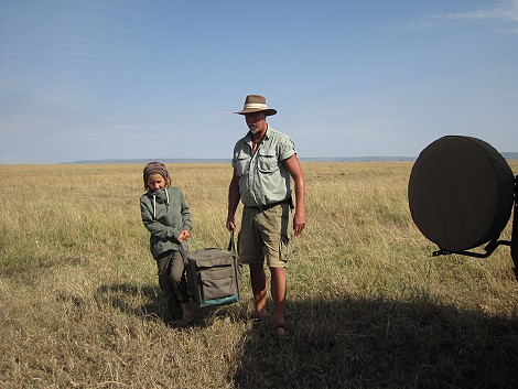 Frühstück im Busch der Masai Mara