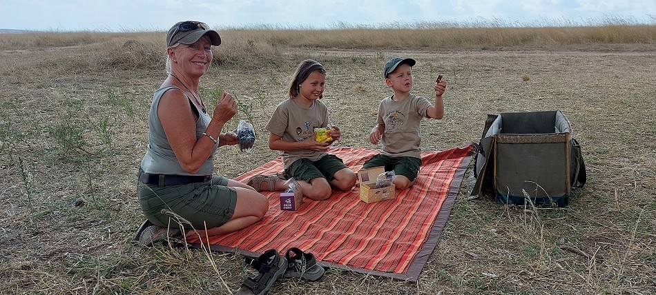 Bushbreakfast in der Wildnis der Masai Mara