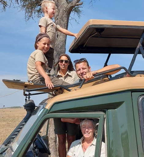 Frühstück im Busch der Masai Mara