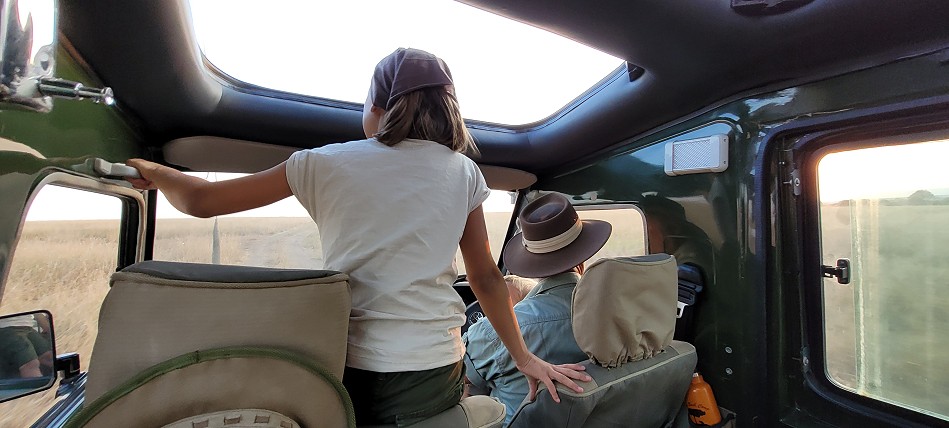 Auf Pirschfahrt in der Masai Mara