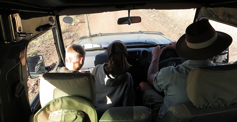 Auf Pirschfahrt in der Masai Mara