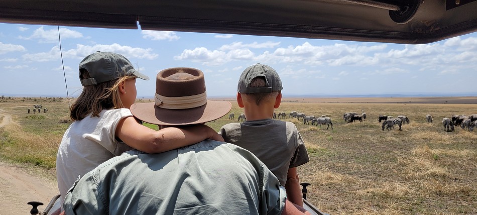Safari mit Kindern - auf Pirschfahrt in der Masai Mara