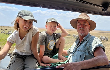 Safari mit Kindern - auf Pirschfahrt in der Masai Mara