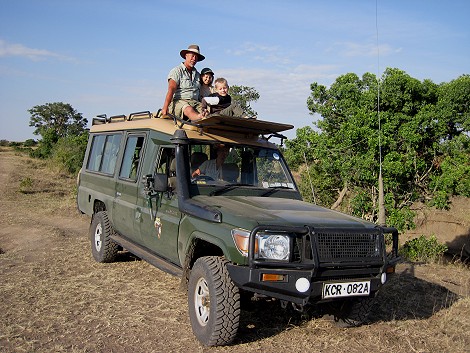 spannende Safari mit Kindern