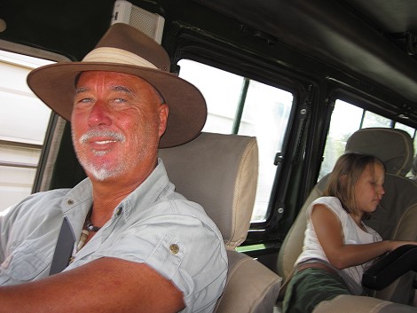 Auf dem Weg in die Masai Mara