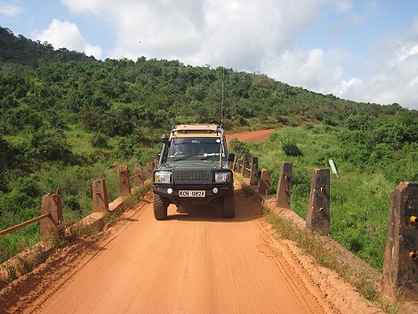 Quer durch die Shimba Hills