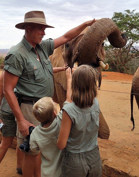 Sheldrick Wildlife Trust - Voi Auswilderungsstation Tsavo Ost National Park