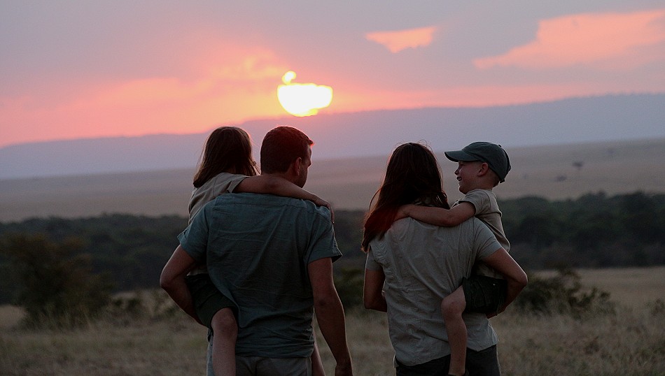 A very special Bush Sundowner in Mara