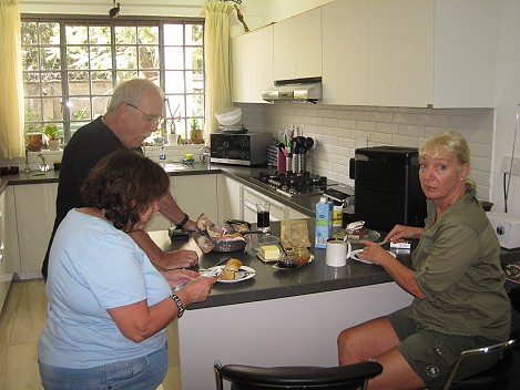 bei Freunden in Nairobi