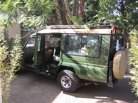 bei Freunden in Nairobi