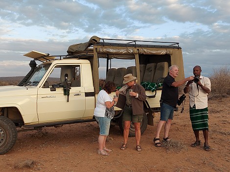 Pirschfahrt im Laikipia Wilderness Gebiet