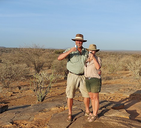 Auf Pirschfahrt, Laikipia Plateau