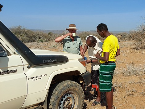 Lakipia Wilderness Game Drive with Stephen Leshorono