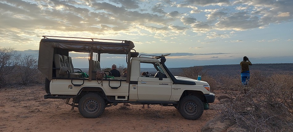 Pirschfahrt im Laikipia Wilderness Gebiet