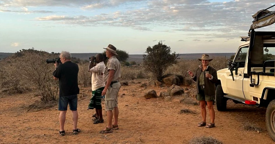 Pirschfahrt im Laikipia Wilderness Gebiet
