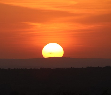 Lakipia, Sonnenaufgang