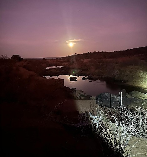 Vollmond über Laikipia