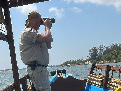 Lamu - mit dem Wassertaxi unterwegs - Black Panther