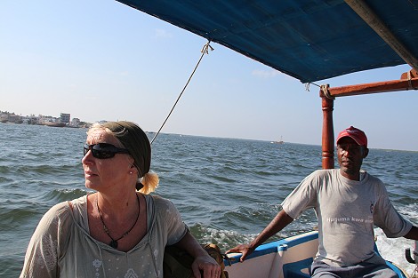 Überfahrt Manda island nach Lamu