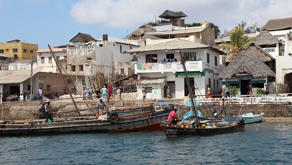 Lamu - mit dem Wassertaxi unterwegs - Black Panther