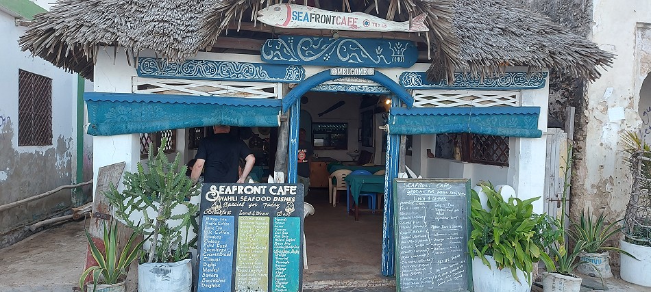 Seafront Cafe - Lamu Altstadt