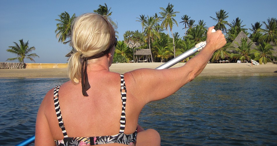 Lamu - Manda Bay Resort - Kayak Mangroven Tour