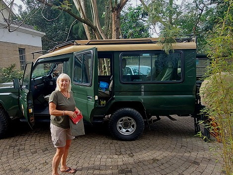 bei Freunden in Nairobi