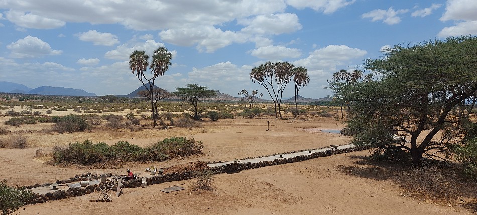 ein neuer Foto Hide entsteht - Soroi Larsens Camp