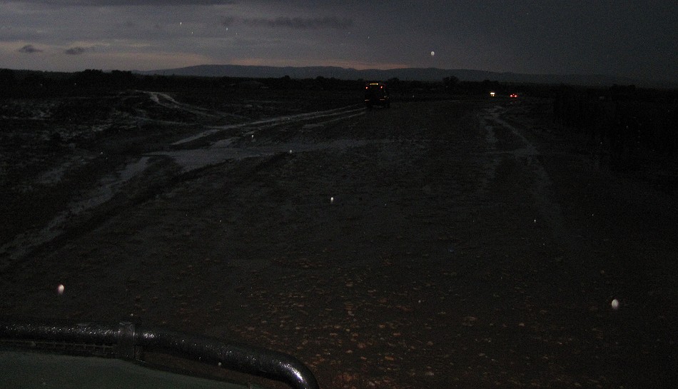 land unter in der Masai Mara