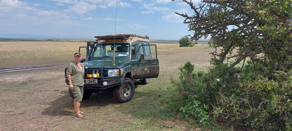 Buschfrühstück in der Masai Mara