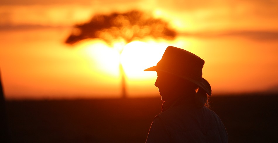 Petra Reinecke - Sonnenaufgang in der Masai Mara