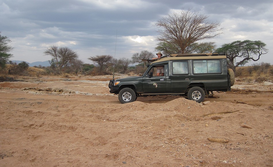 Unterwegs im Buffalo Springs Reservat