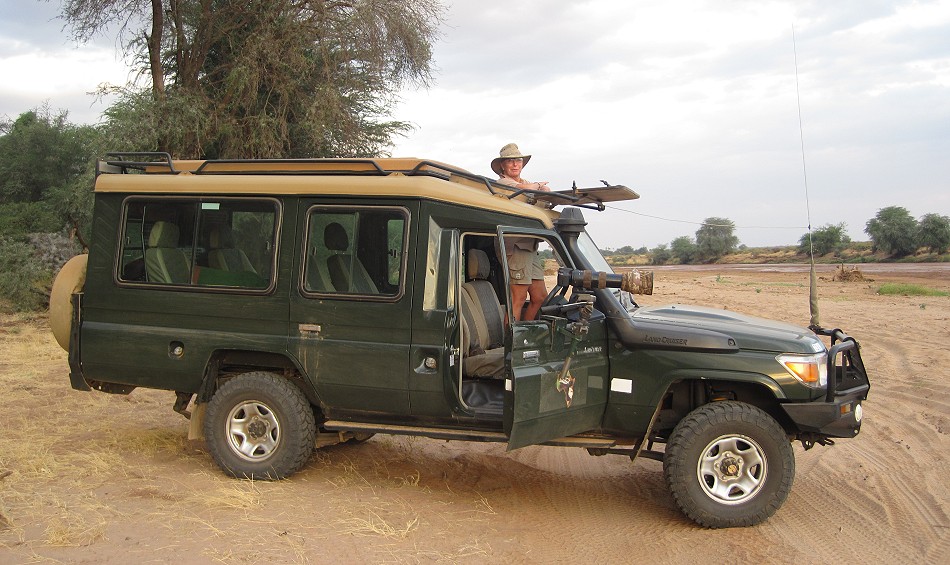unterwegs im Samburu Reservat