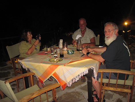 Geburtstagsfeier im Soroi Leopards Lair Camp