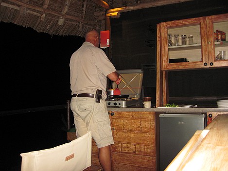 Safari und Kochen