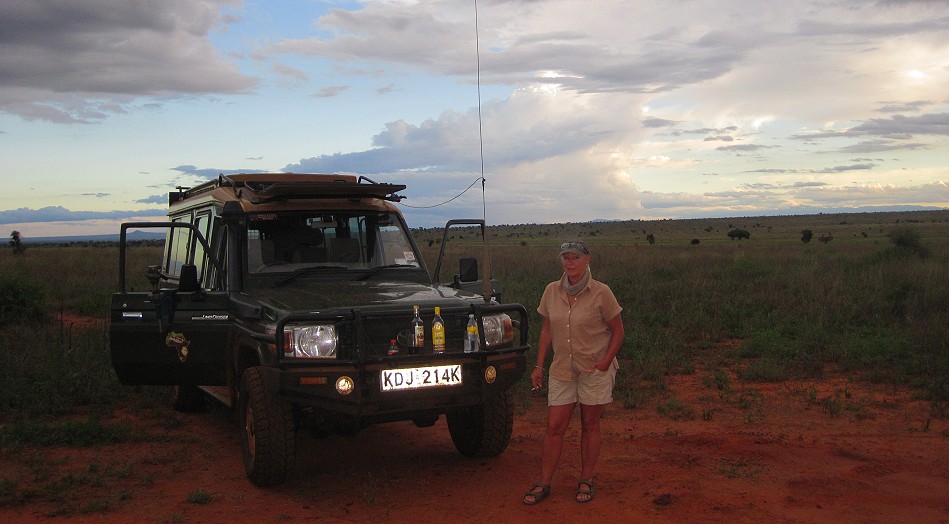 Sundowner im Bush